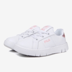 Fila Court Flex Kd - Poikien Ahdonghwa Kengät - Valkoinen/Pinkki | FI-34796